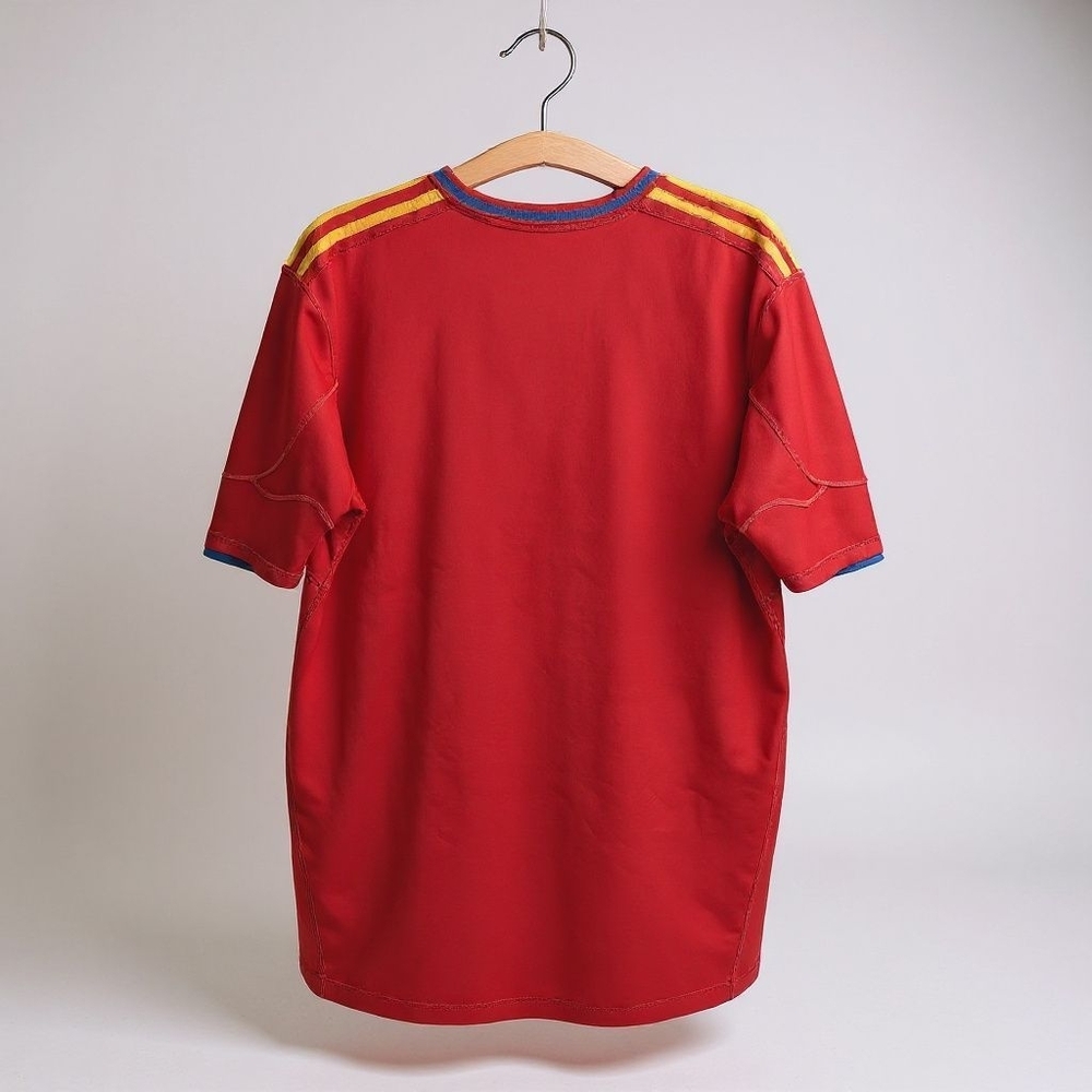 Adidas Men's Red and Blue Soccer Jersey - Picture 3 of 4